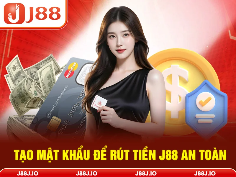 Tạo mật khẩu để rút tiền J88 an toàn